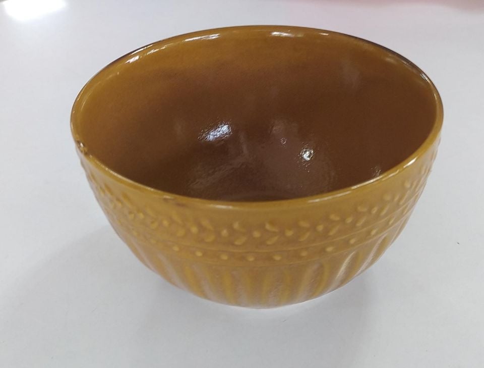 Keramika Kase Truva 14cm Reaktif Kahve 1 Adet