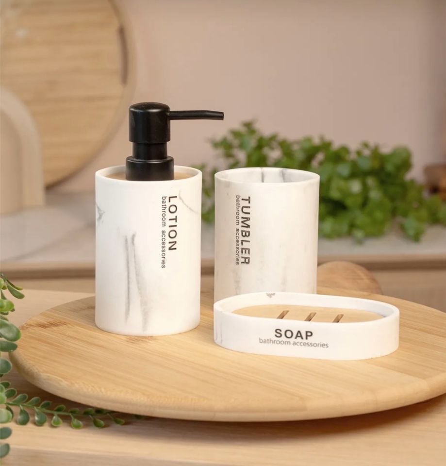 Mien Polyresin Sıvı Sabunluk Seti