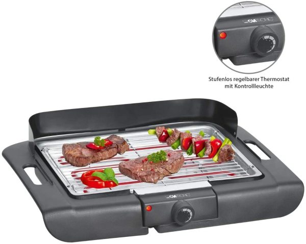 Clatronic BQ 3507 Barbekü Grill Standsız