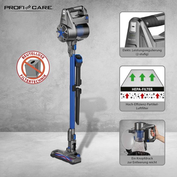 ProfiCare PC-BS 3036 A Şarjlı Süpürge