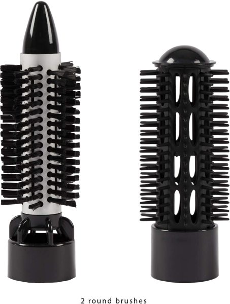 Proficare PC-HAS 3011 Saç Şekillendirici Fırça, Siyah ve Beyaz