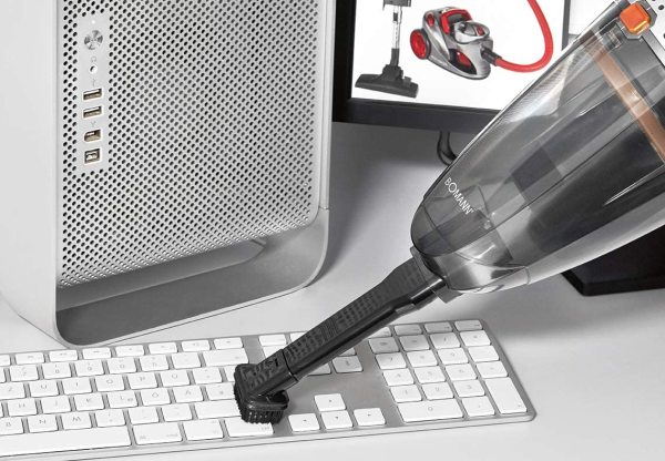 Bomann AKS 713 CB Islak-Kuru-Akülü Elektrikli El Süpürgesi, Antrasit