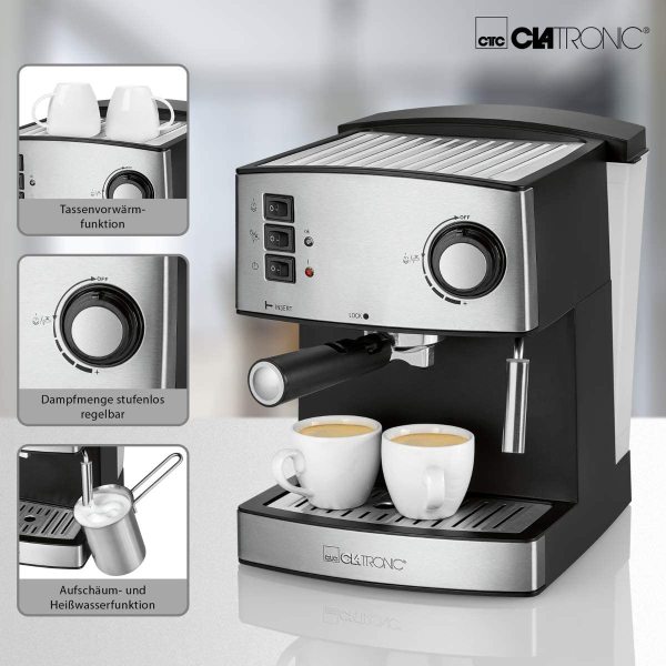 Clatronic Es 3643 Profesyonel Espresso Makinesı