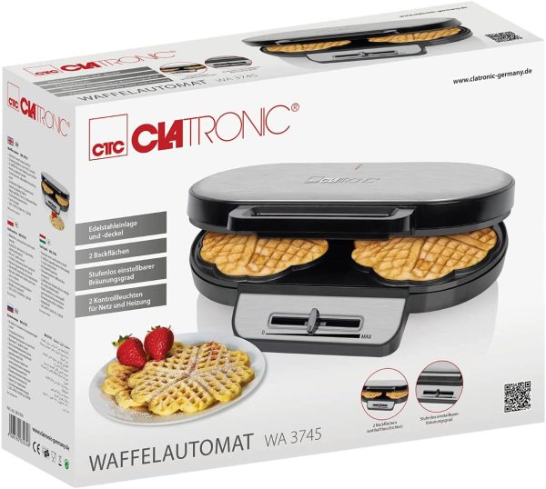 Clatronic WA 3745 Waffle Makinesi