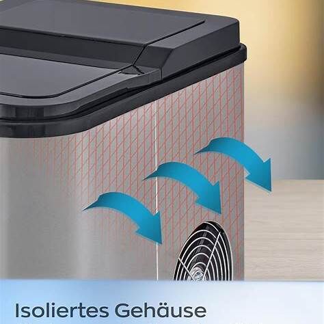 Heinrich’s  LCD Ekranlı Otomatik Buz Yapma Makinesi (150 W)