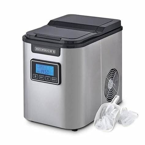 Heinrich’s  LCD Ekranlı Otomatik Buz Yapma Makinesi (150 W)