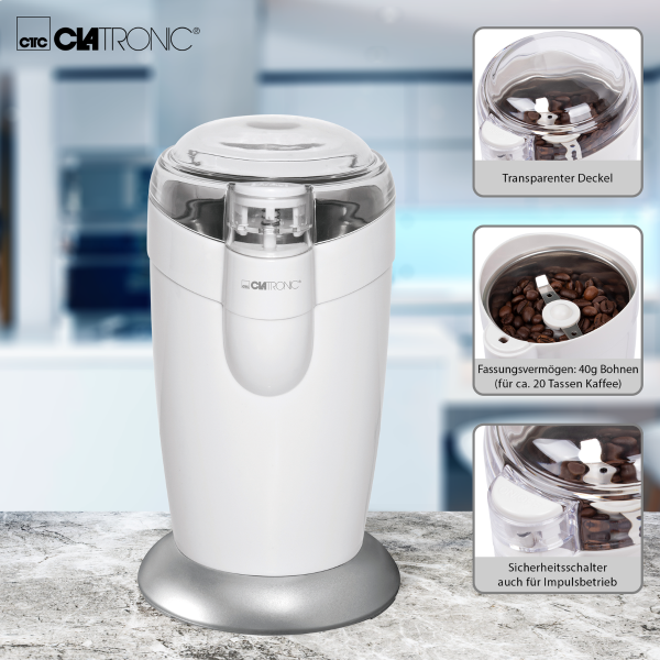 Clatronic KSW 3306 Kahve ve Baharat Öğütücü