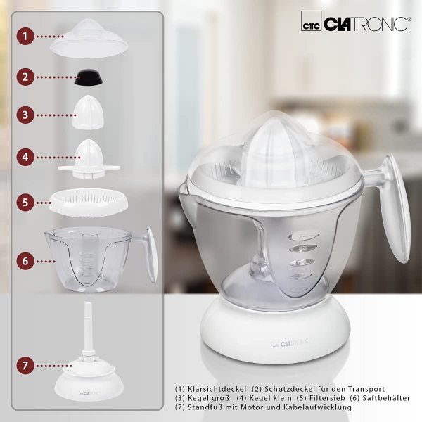 Clatronic Zp 3066 Narenciye Sıkacağı