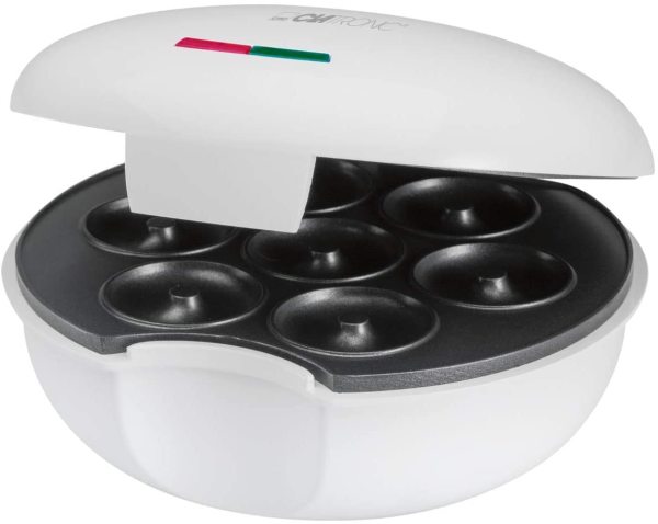 Clatronic Dm 3495 Profesyonel Donut Makinası 900 W, Beyaz