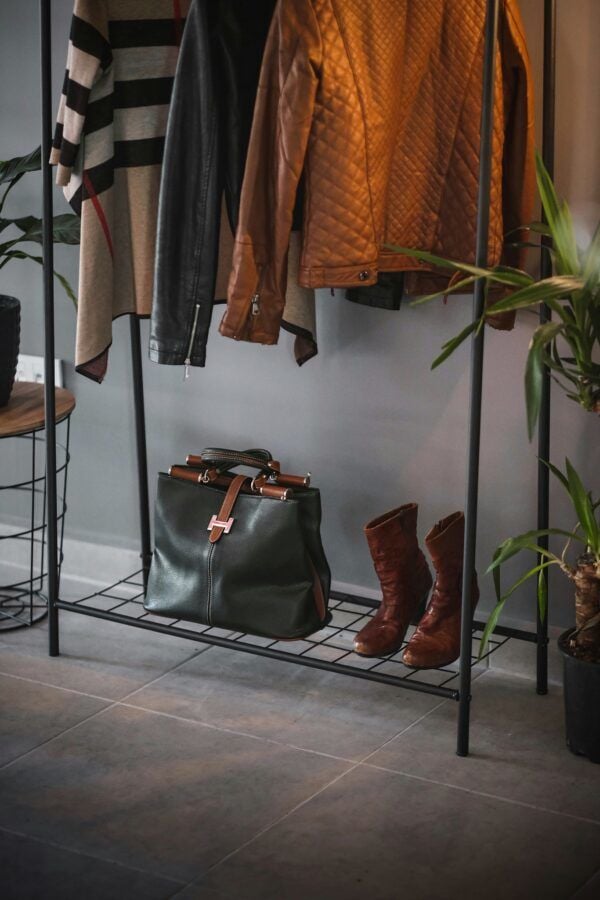 Elit 1 Tek Raflı Metal Askılık