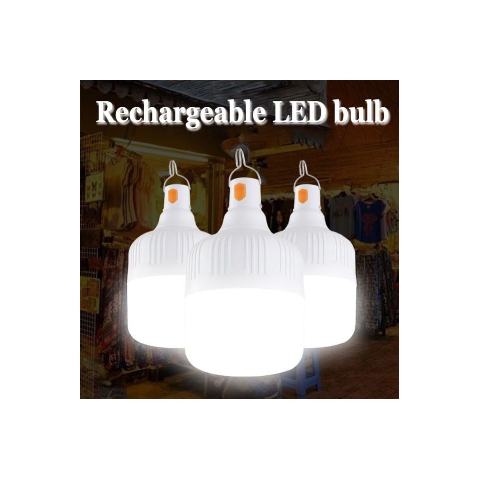 USB Rechargeabke Mobil Ampuller LED Lamba Fener Kancalı Gece Lambası