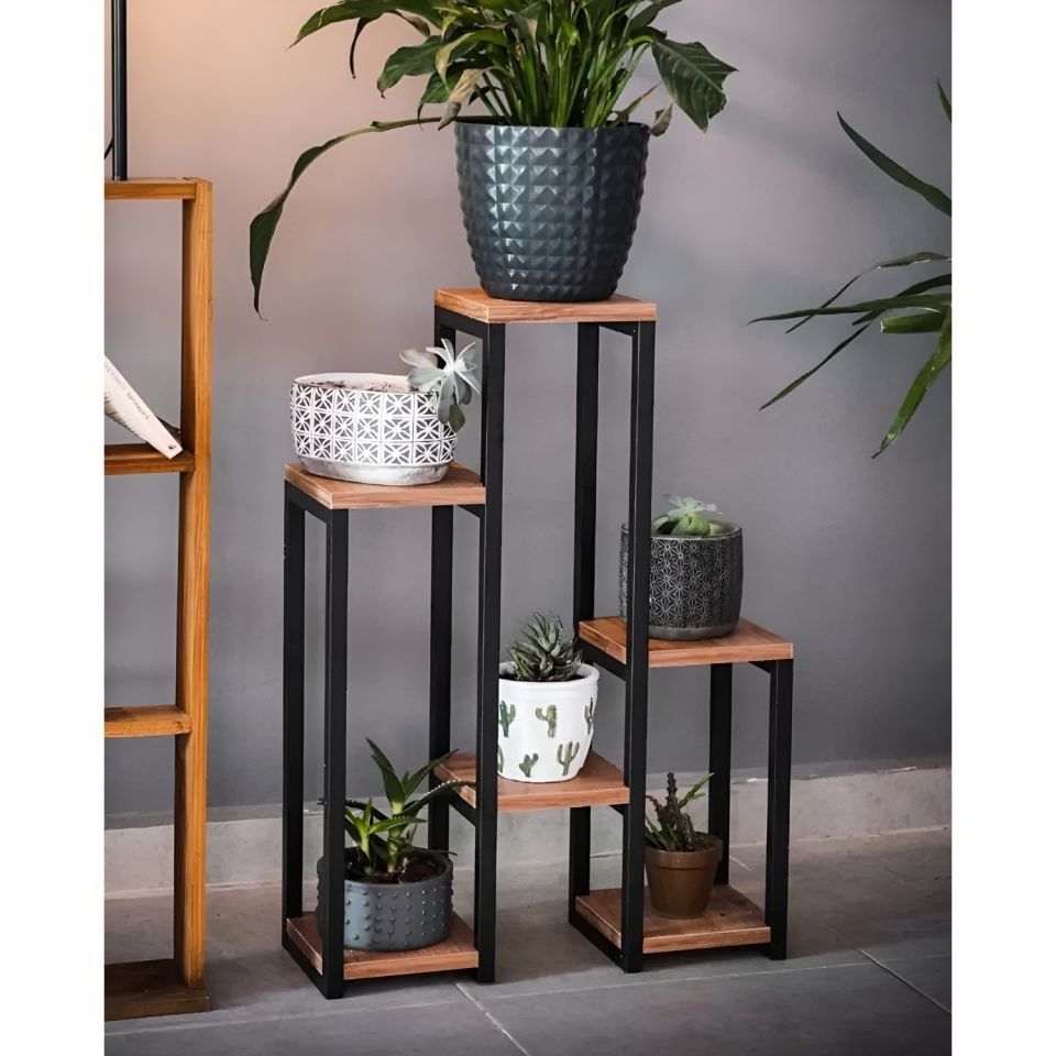 Garden 6 Raflı Saksılık