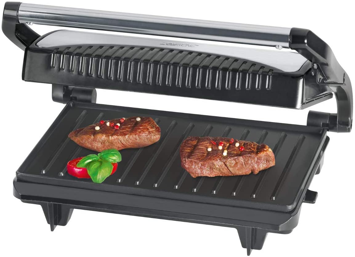 Clatronic Mg 3519 Profesyonel Çok Yönlü Izgara 700W, Gri