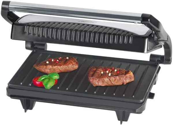 Clatronic Mg 3519 Profesyonel Çok Yönlü Izgara 700W, Gri