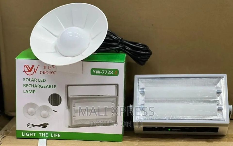 Solar LED Şarj Edilebilir Işık YW-7728 Solar Sistem Lambası