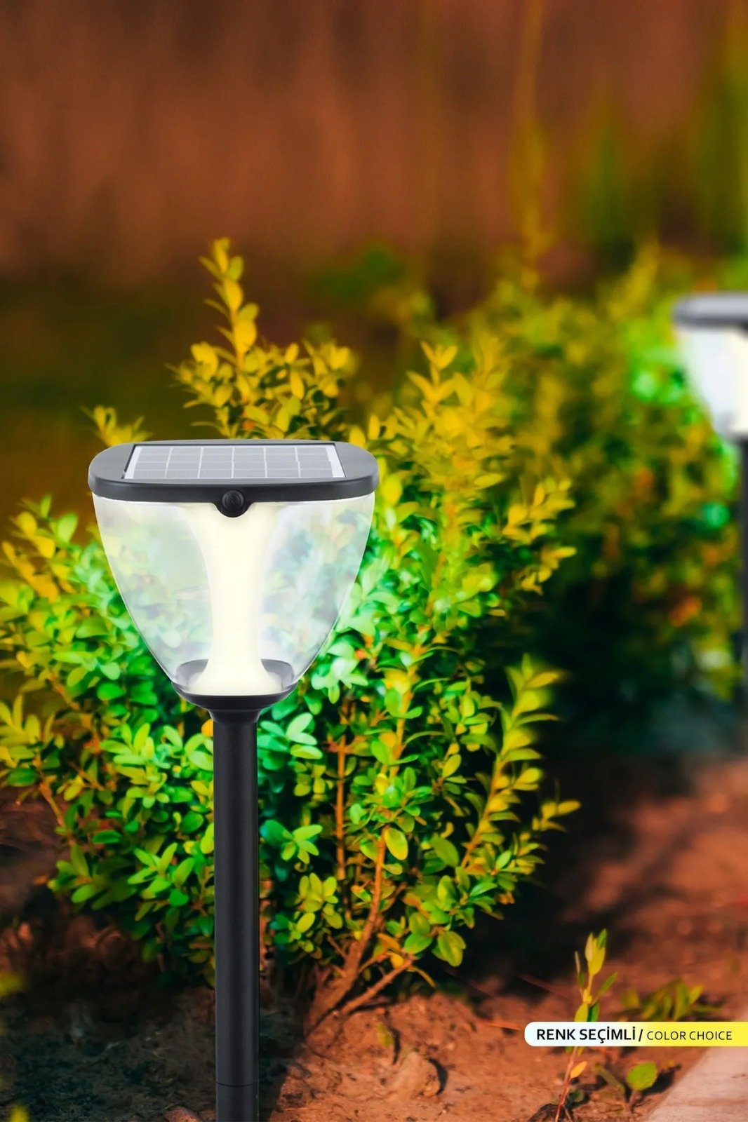 Solar Led Bahçe Sokak Lambası 30W