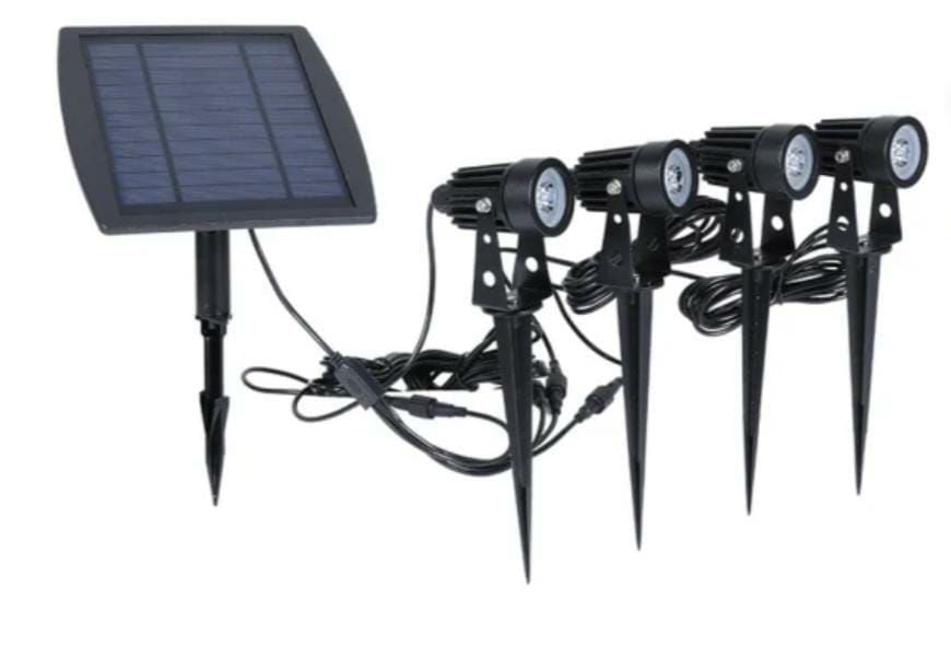 Su geçirmez Çim Işığı  Solar LED Spot  Bahçe Işığı