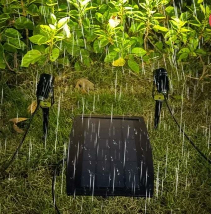 Su geçirmez Çim Işığı  Solar LED Spot  Bahçe Işığı