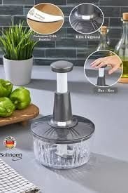Solingen 3 Bıçaklı Manuel Doğrayıcı