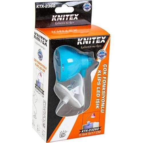 Knitex klipsli Kitap Okuma Lambası Mini KTX2360
