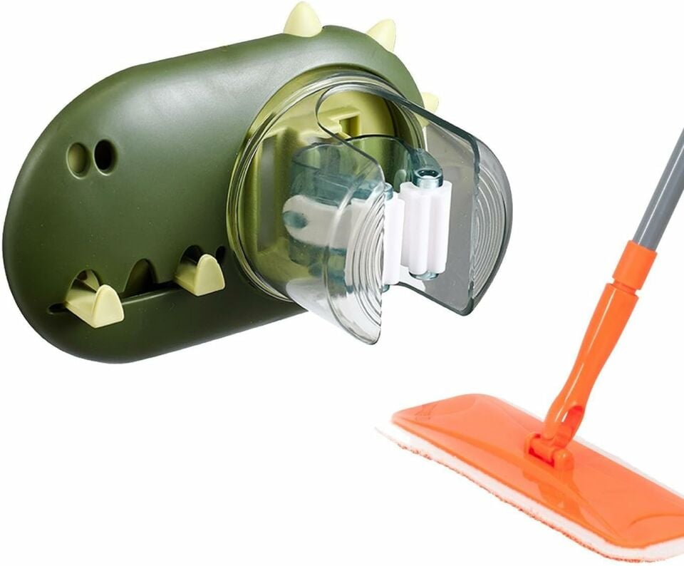 Yapışkanlı Çok Fonksiyonlu Mop Askısı