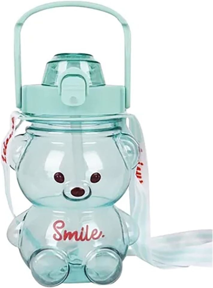 Şeffaf Smile Ayıcıklı Suluk