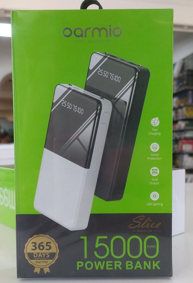 OARMİO 15000mAh Powerbank