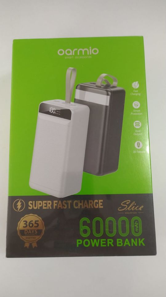 OARMİO Powerbank 60000 mAh
