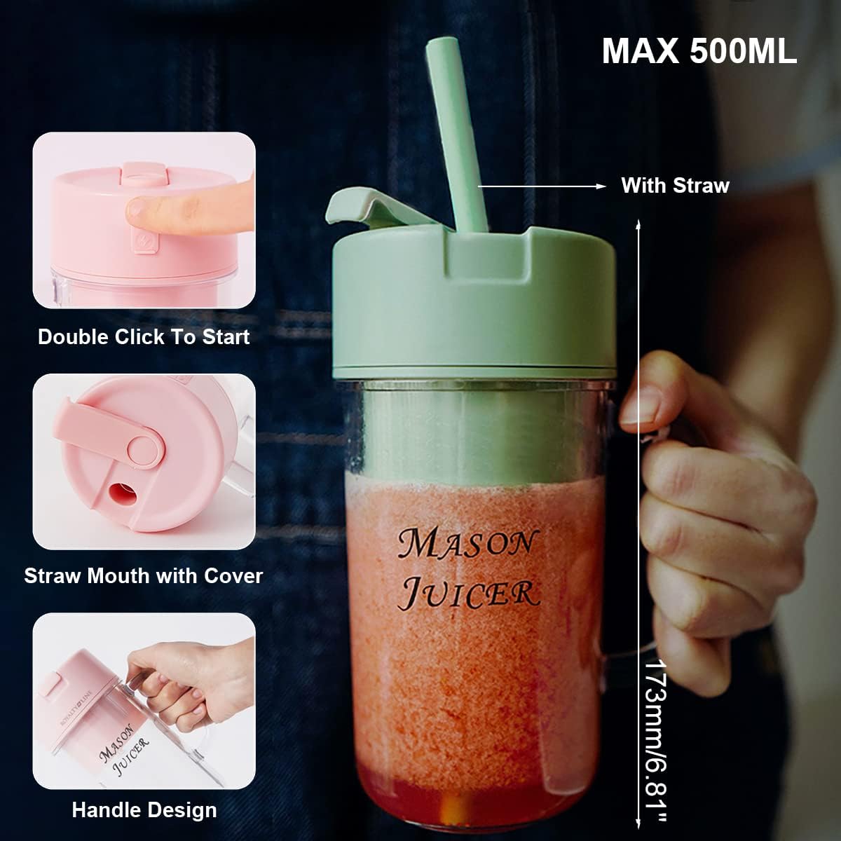 Pipetli Taşınabilir Blender