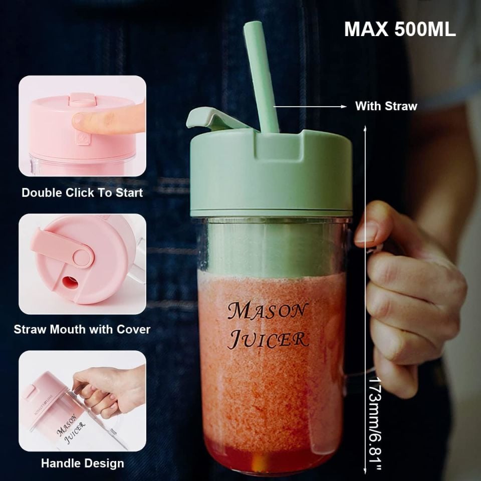 Pipetli Taşınabilir Blender