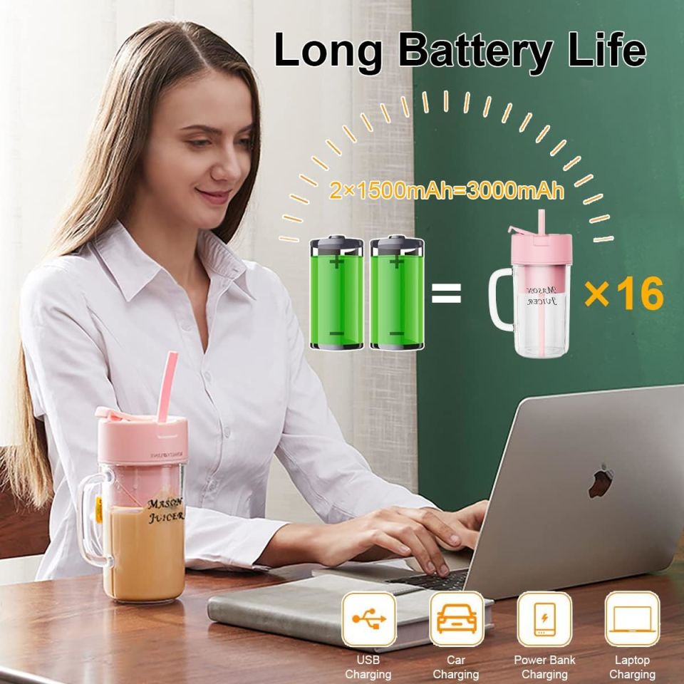 Pipetli Taşınabilir Blender