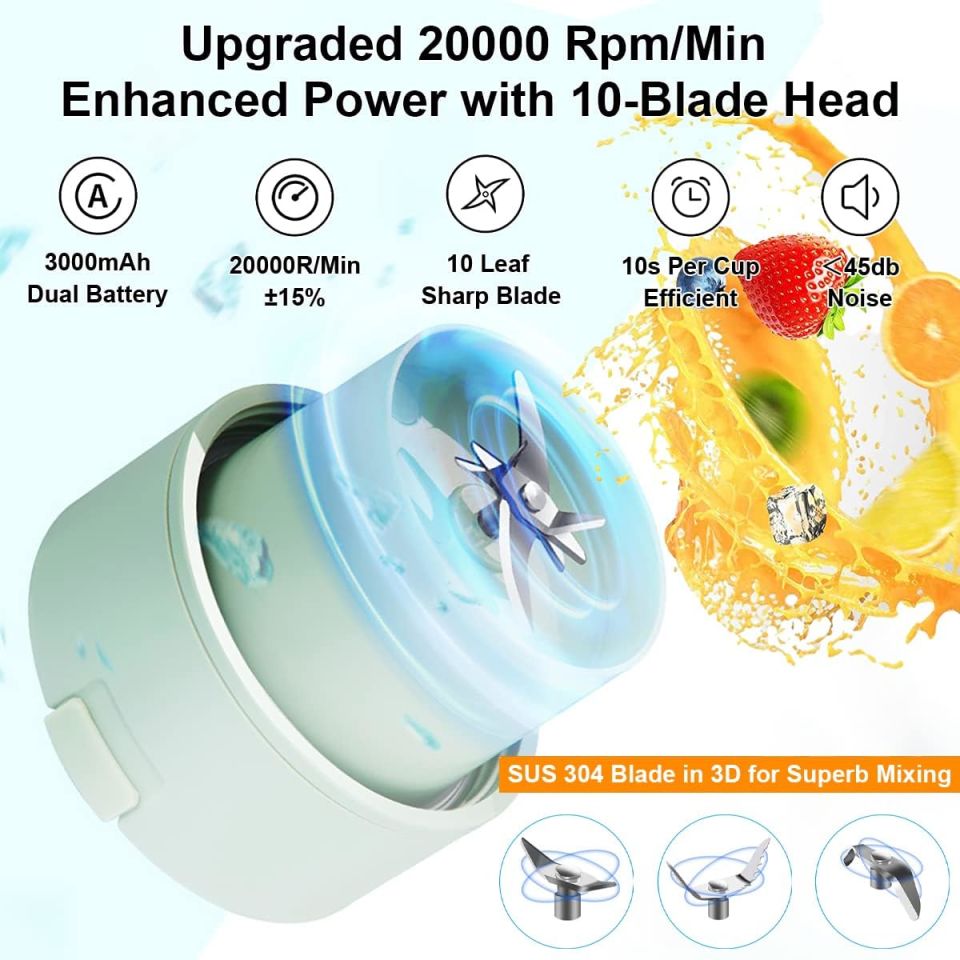 Pipetli Taşınabilir Blender