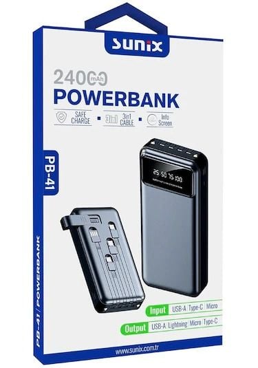 Sunix Pb-41 24000 Mah Powerbank