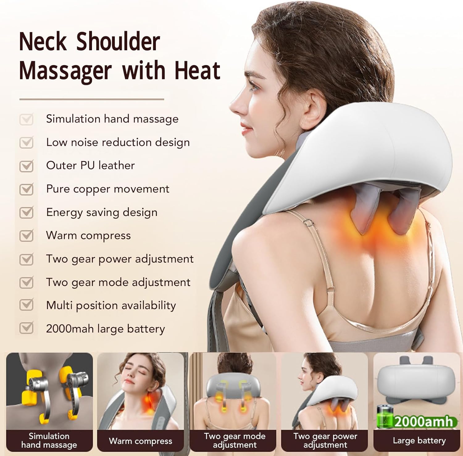 Kancalı Boyun Masaj Aleti