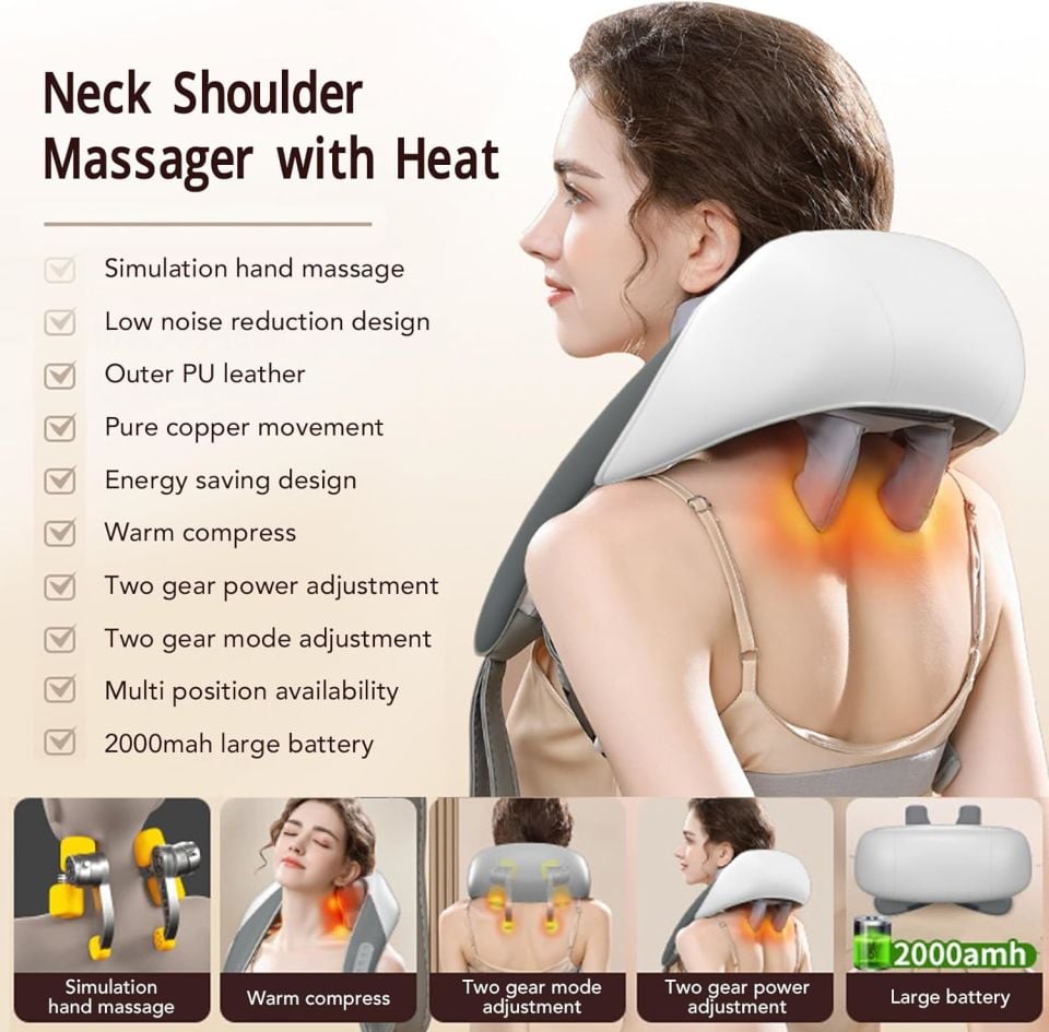 Kancalı Boyun Masaj Aleti