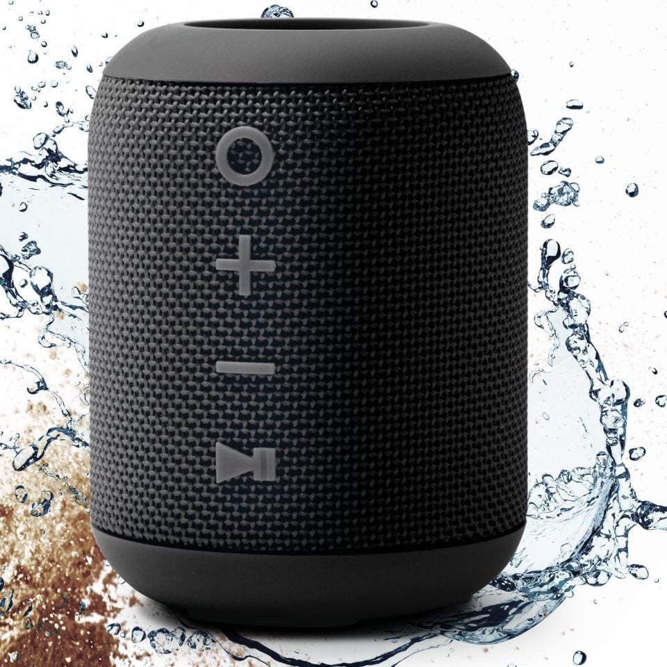 Mini Bluetooth Hoparlör, Mükemmel 360° Stereo Ses