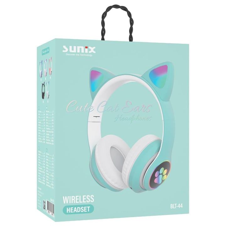 Sunix Blt-44 Wireless Kablosuz Kedi Kulaklık
