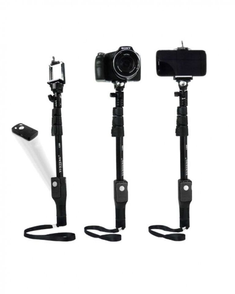 Yunteng Selfie Çubuğu 1288 – Siyah