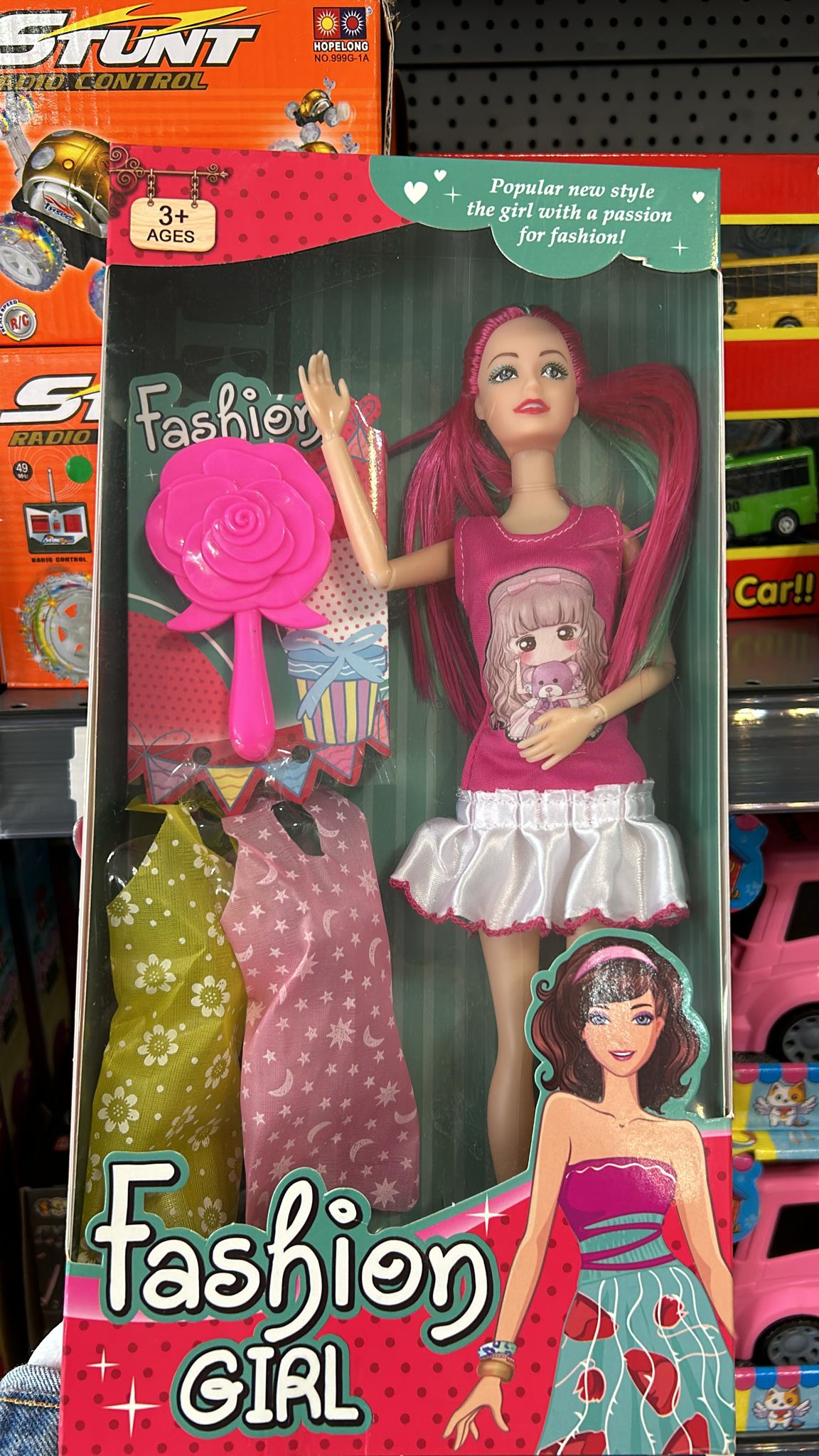 Fashion Girl Barbie Bebek